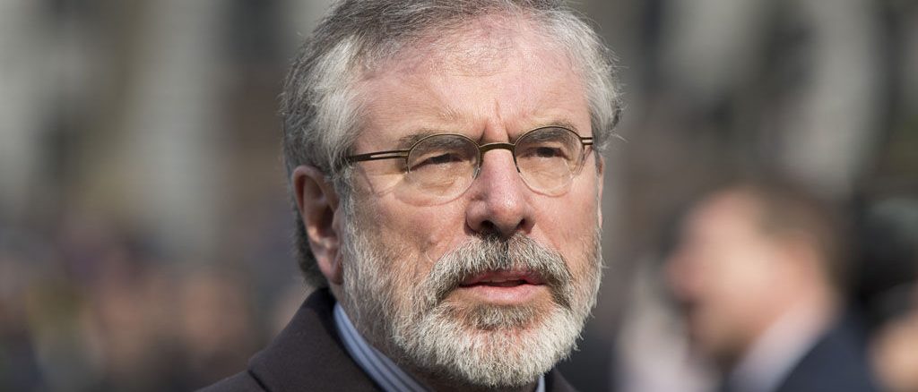 Sinn Féin leader Gerry Adams